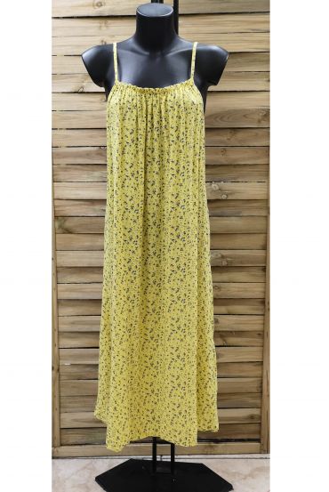 DRESS LIBERTY FLORAL 0910 YELLOW