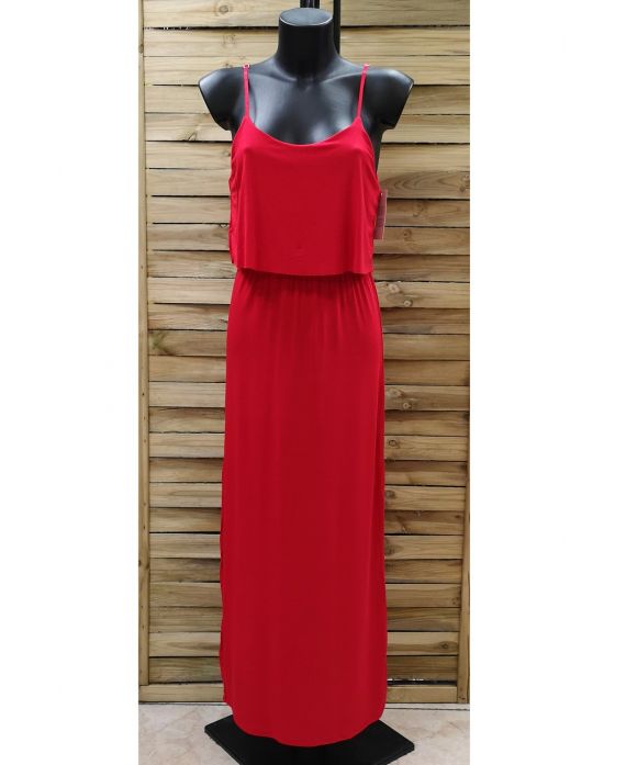 ROBE LONGUE 0919 ROUGE