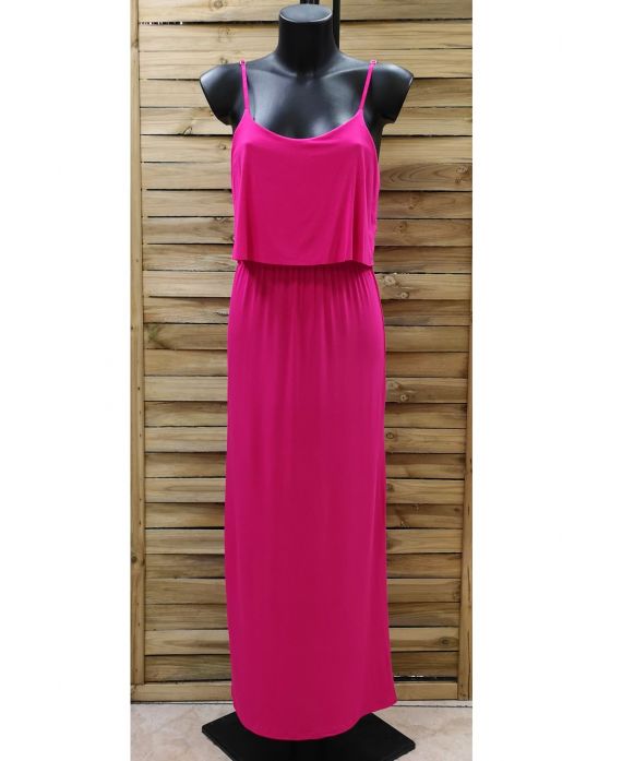 LONG DRESS 0919 FUSHIA