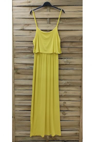 ROBE LONGUE 0919 JAUNE