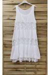 DRESS EMPIECEMENT LACE 0909 WHITE