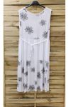 GRANDE TAILLE ROBE 0939 BLANC