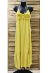 ROBE LONGUE 0952 JAUNE