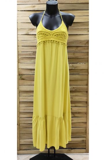 LONG DRESS 0952 YELLOW