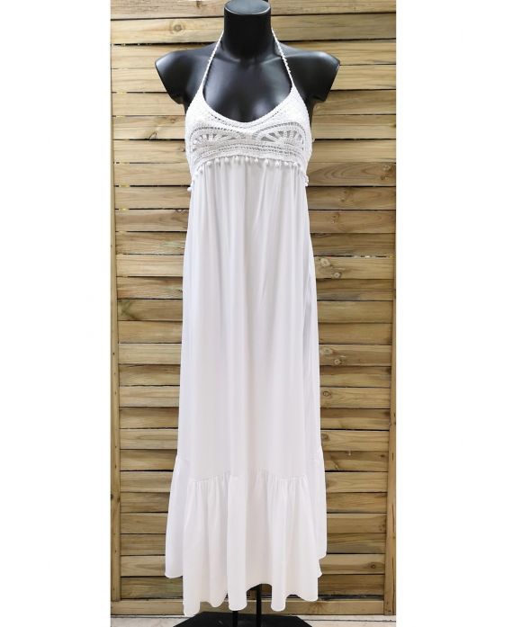 LONG DRESS 0952 WHITE