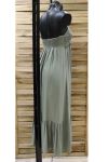 LONG DRESS 0952 MILITARY GREEN