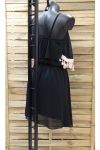 KLEID HAT BORTE 0956 SCHWARZ