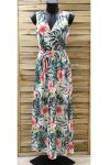 DRESS LONG TROPICAL 0961