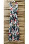 DRESS LONG TROPICAL 0961