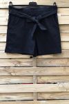 SHORT TAILLE HAUTE 0966 NOIR