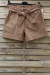 HOHE TAILLE SHORTS, 0966 CAMEL