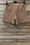 HOHE TAILLE SHORTS, 0966 CAMEL