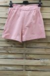 SHORTS MET HOGE TAILLE 0966 ROZE