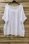 TUNIC OVERSIZE BOHEME 0962 WHITE