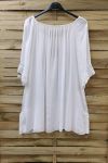 TUNIC OVERSIZE BOHEME 0962 WHITE