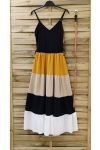 LONG DRESS BOHEME 0965 MUSTARD