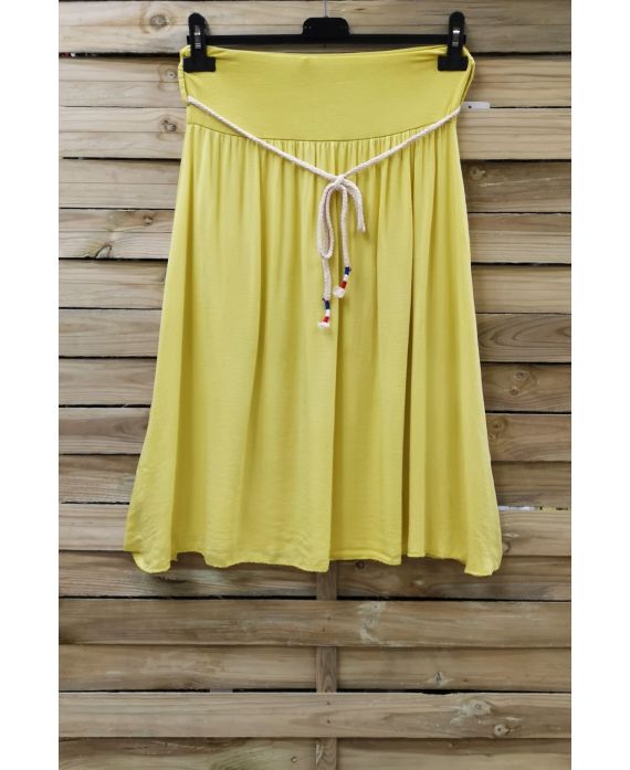 FLOWING SKIRT 0964 YELLOW