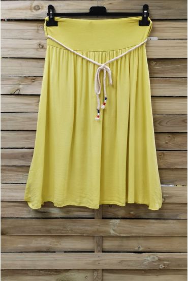 FLOWING SKIRT 0964 YELLOW