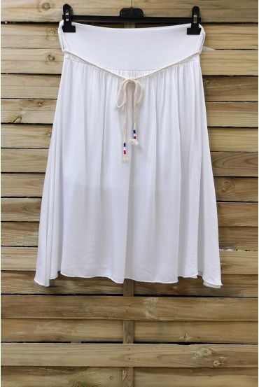 FLOWING SKIRT 0964 WHITE