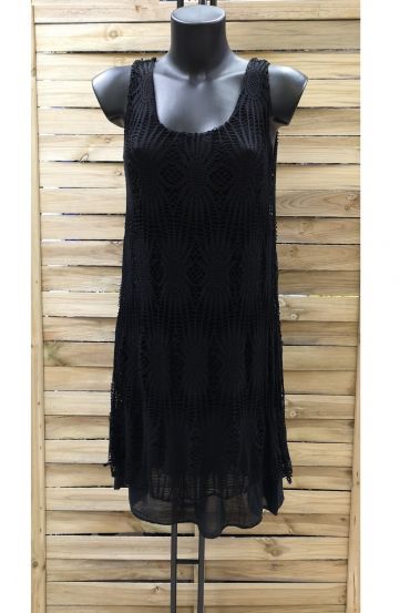 KLEID TUNIKA SUPERPOSEE 0878 SCHWARZ