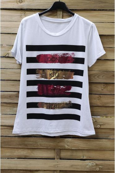 T-SHIRT ACUDEN 0973 BLANCO