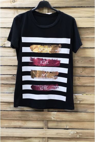 T-SHIRT ACUDEN 0973 NEGRO