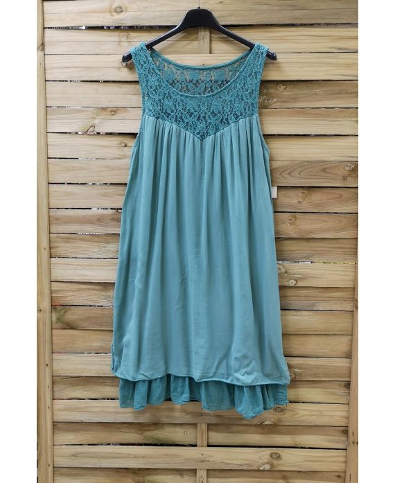 TUNIC DRESS LACE 0996 GREEN