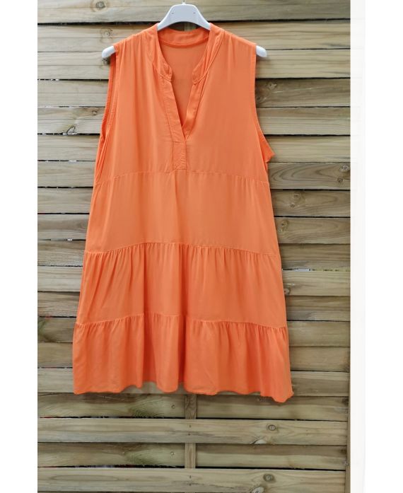 ROBE FLUIDE 0993 ORANGE