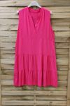 ROBE FLUIDE 0993 FUSHIA