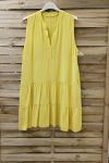 ROBE FLUIDE 0993 JAUNE