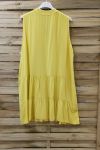 ROBE FLUIDE 0993 JAUNE