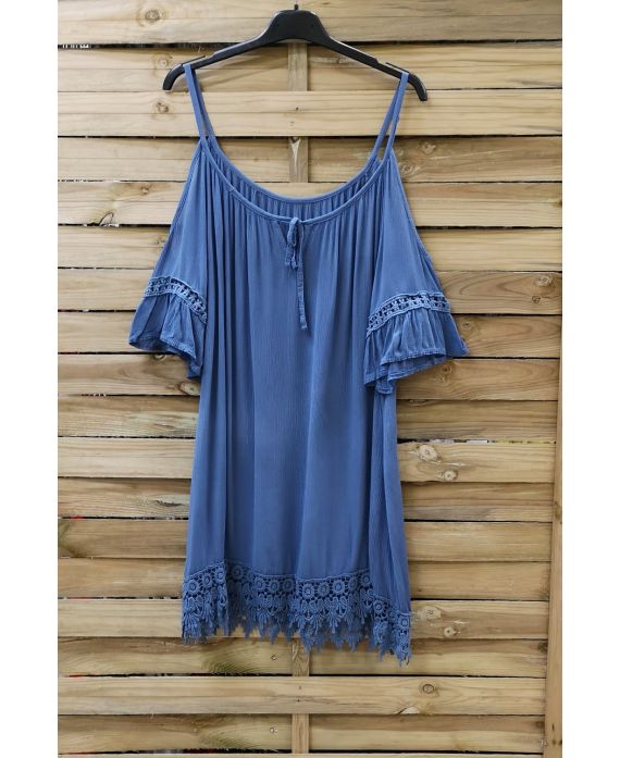 ROBE TUNIQUE 0995 BLEU