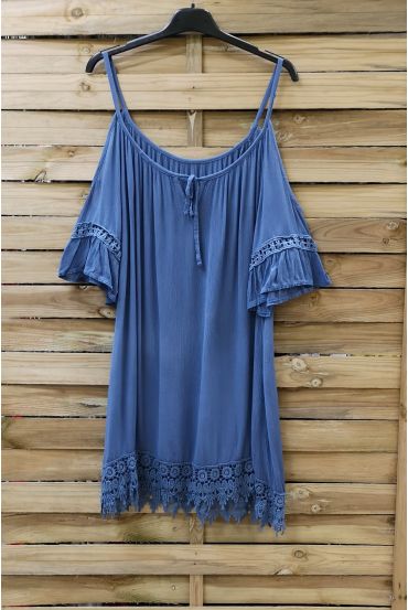 ROBE TUNIQUE 0995 BLEU