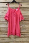 TUNIC DRESS 0995 CORAL