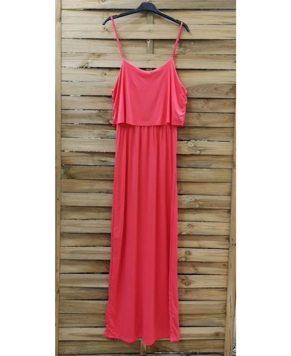 LONG DRESS 0919 CORAL