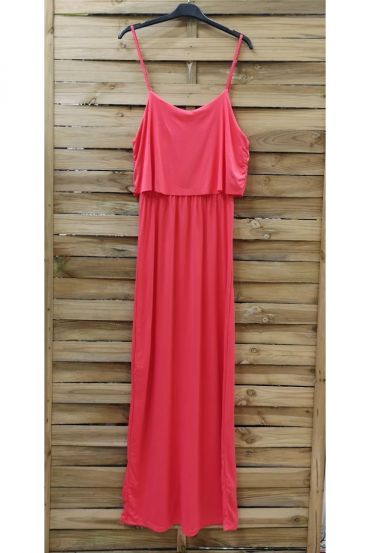 LONG DRESS 0919 CORAL