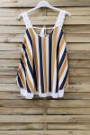 TOP STRIPES 1004 MUSTARD