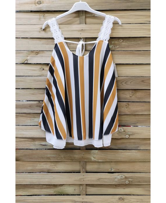 TOP STRIPES 1004 MUSTARD