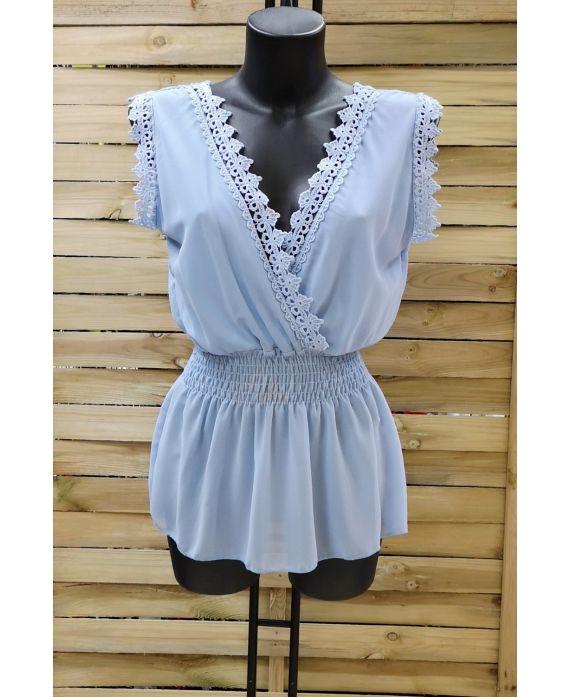 TOP IN PIZZO 1005 AZZURRO