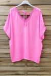 T-SHIRT EFFEKT DELAVE STERN 1008 NEON PINK