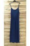 ROBE LONGUE 1010 BLEU MARINE