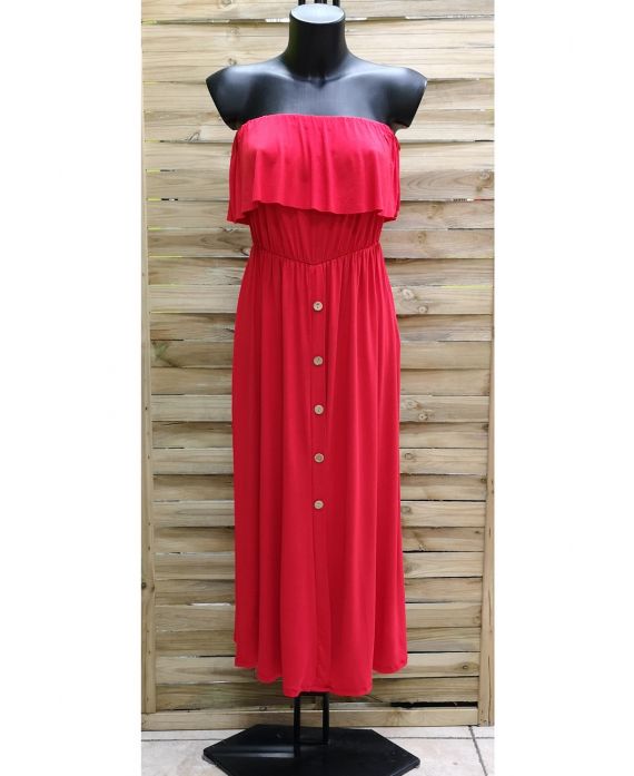 KLEID SCHULTERN DENUDEES 1012 ROT