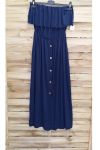 ROBE EPAULES DENUDEES 1012 BLEU MARINE