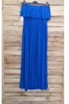 KLEID SCHULTERN DENUDEES 1012 ROYAL BLAU