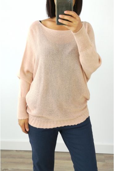 MAGLIONE DI LANA 3016 ROSA