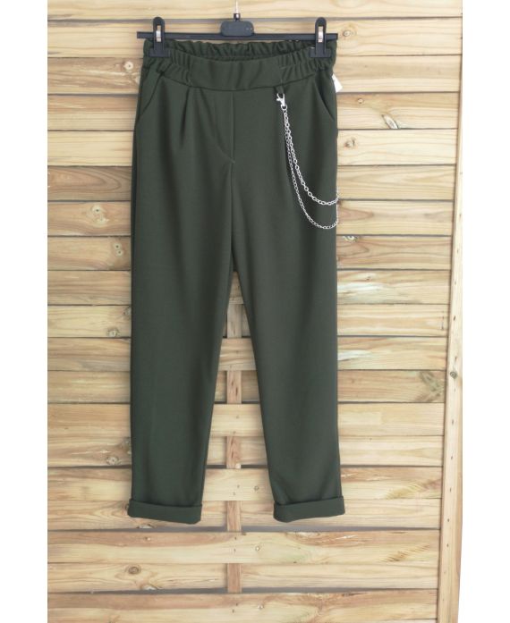 LOTTO 4 PANTALONI 3039 VERDE MILITARE