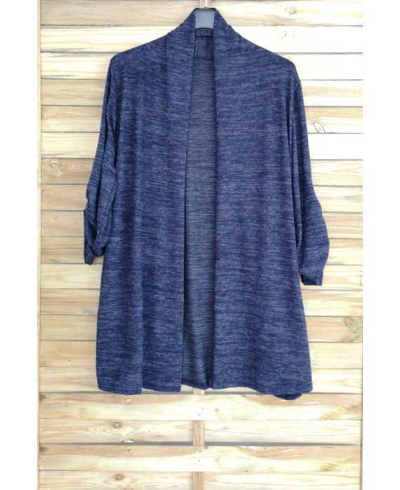 LARGE SIZE VEST 3055 NAVY BLUE