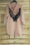 VESTE AILES DOS STRASS 3006 BEIGE