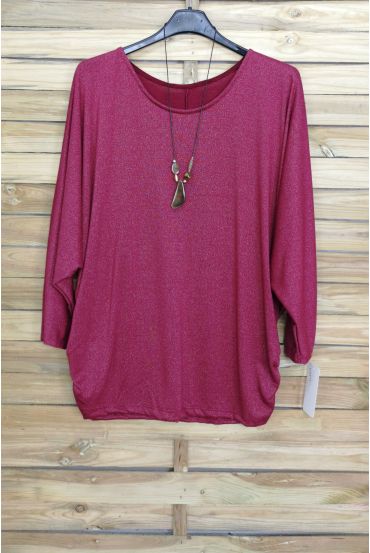 GROßE PULL IRISE 3073 BORDEAUX