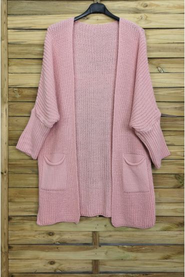 GROOT FORMAAT VEST 2 MESH ZAKKEN 4013 ROZE